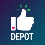 like depot android application logo